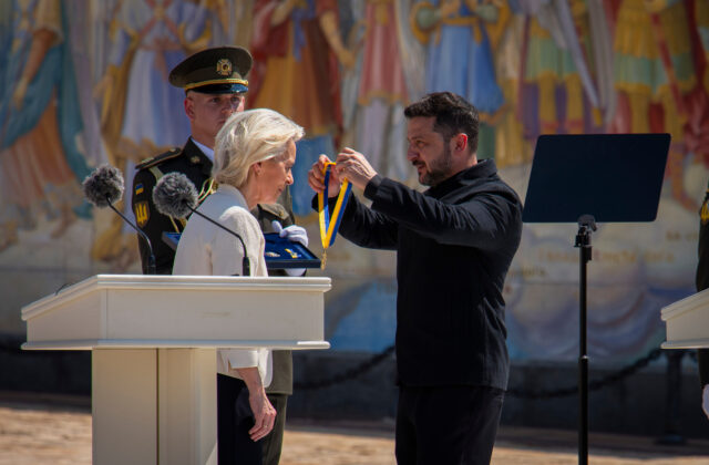 Von der Leyenová oznámila uzavretie „dronovej dohody“ s Ukrajinou
