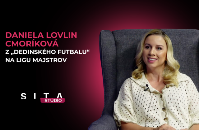 Daniela Lovlin Cmoríková: Od rozprávkových huslí po zimomriavky pre 22-tisíc fanúšikov na Slovane počas Ligy Majstrov- ROZHOVOR