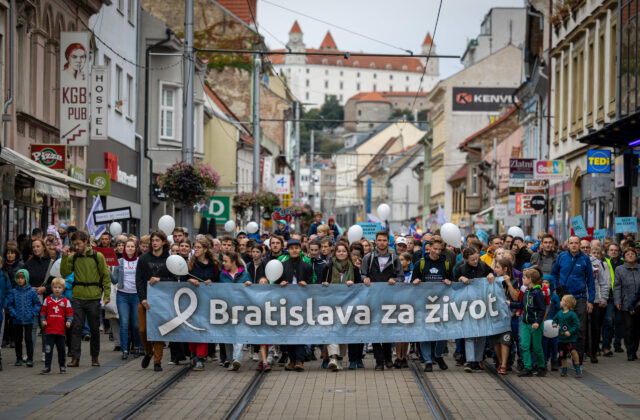 Bratislava sa opäť stane centrom Národného pochodu za život, cieľom je upozorniť na medzery v zákone