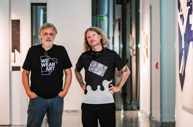 Geometria, maľba a architektúra. Ján Vasilko a Martin Prokopovič vystavujú v Galérii SPP