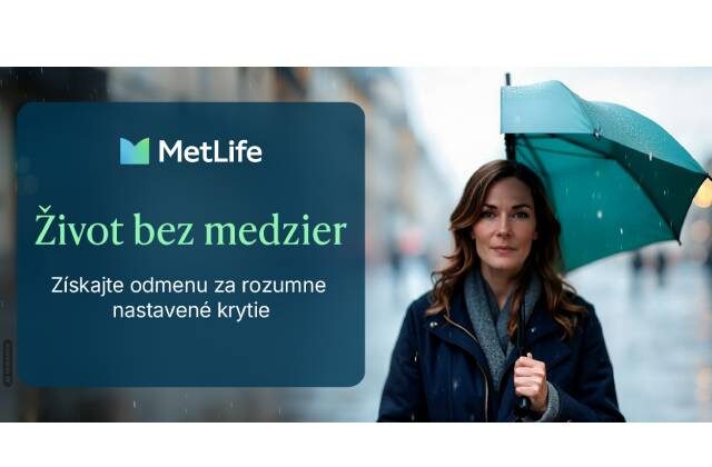 MetLife ponúka k životnému poisteniu trojité krytie zdarma na tri roky