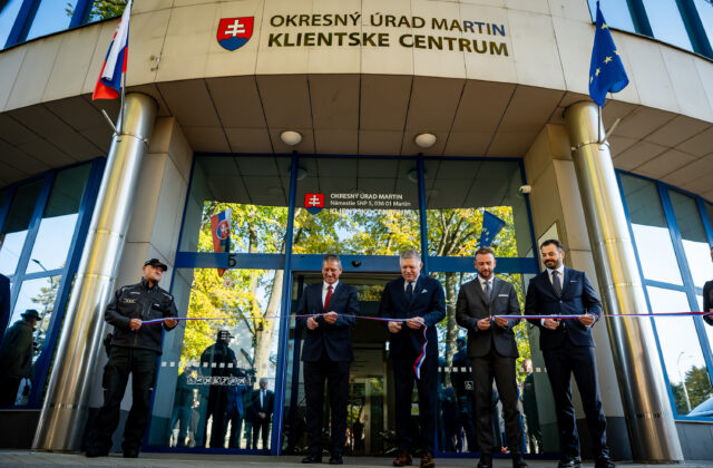 Martin otvoril nové klientske centrum, úrady a polícia sa presťahovali zo štyroch adries pod jednu strechu – FOTO