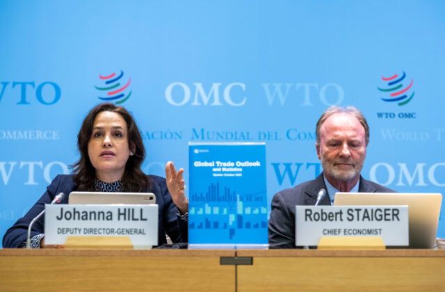 Investície do AI pomáhajú vykryť dôsledky vojny na Blízkom východe, WTO prudko zlepšila odhad rastu svetového obchodu